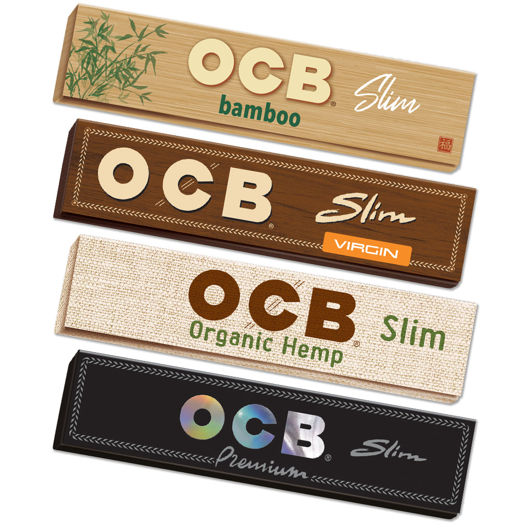 OCB Slim Roll Kit de 32 feuilles de papier vierge, 32 feuillets fins + 32  embouts + 1 plateau à rouler 10 cahiers : : Fournitures de bureau