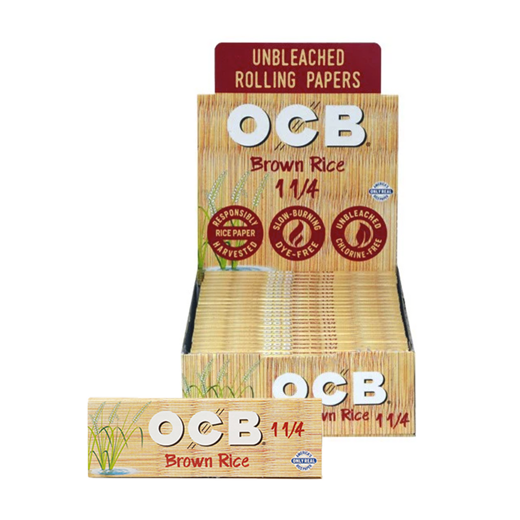 OCB Brown Rice 1¼ Rolling Paper